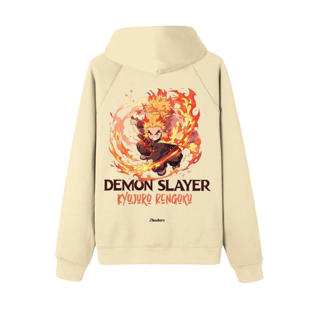 Rengoku Flame Pillar Hoodie