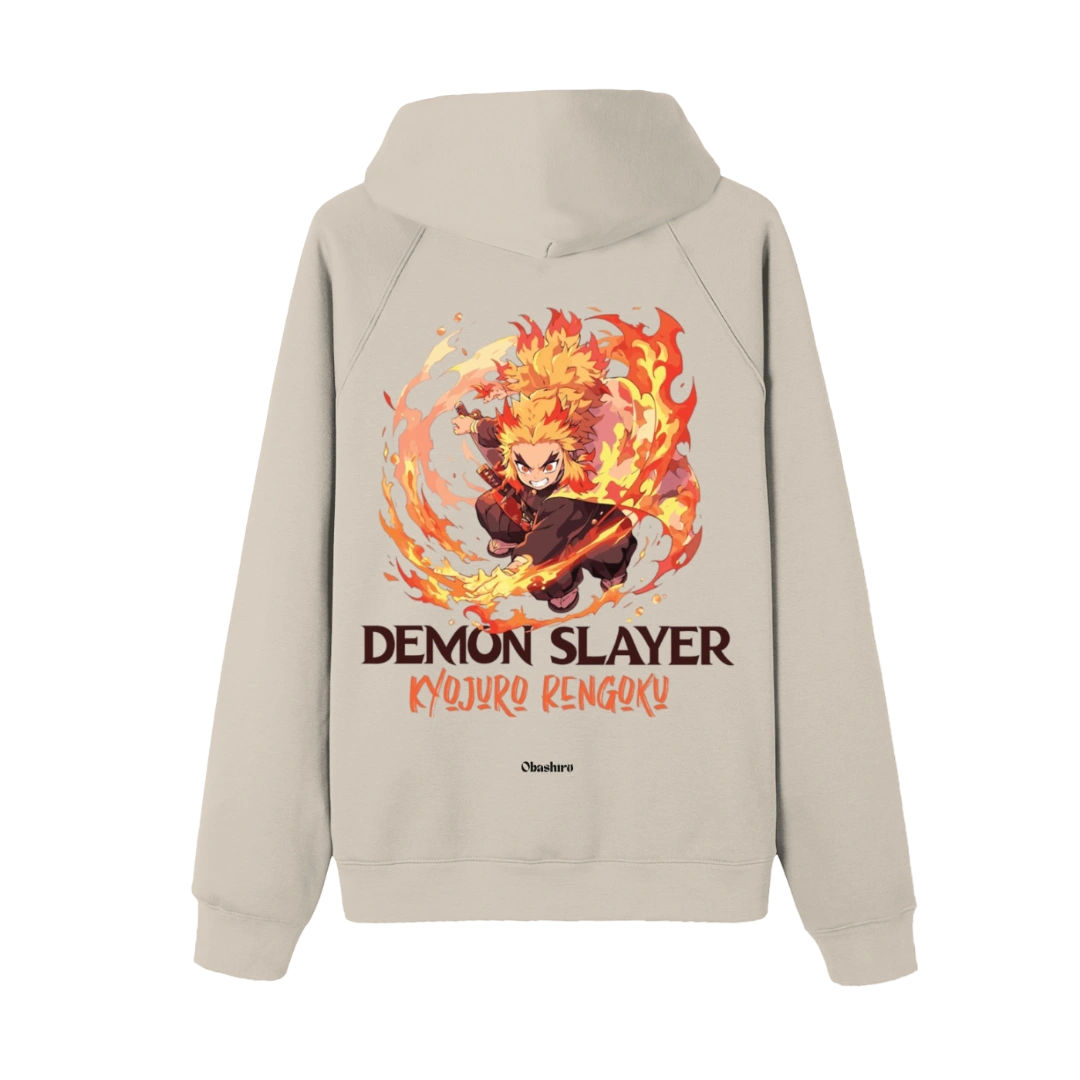 Rengoku Flame Pillar Hoodie