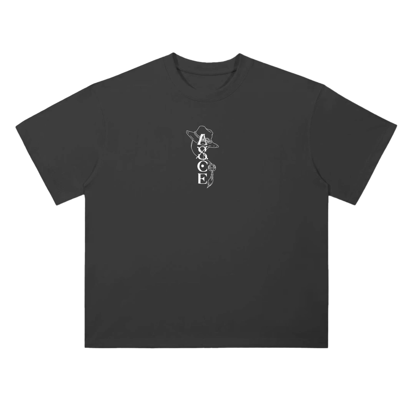 Fire Fist Ace One Piece Anime Black T-Shirt Front - Obashiro Streetwear