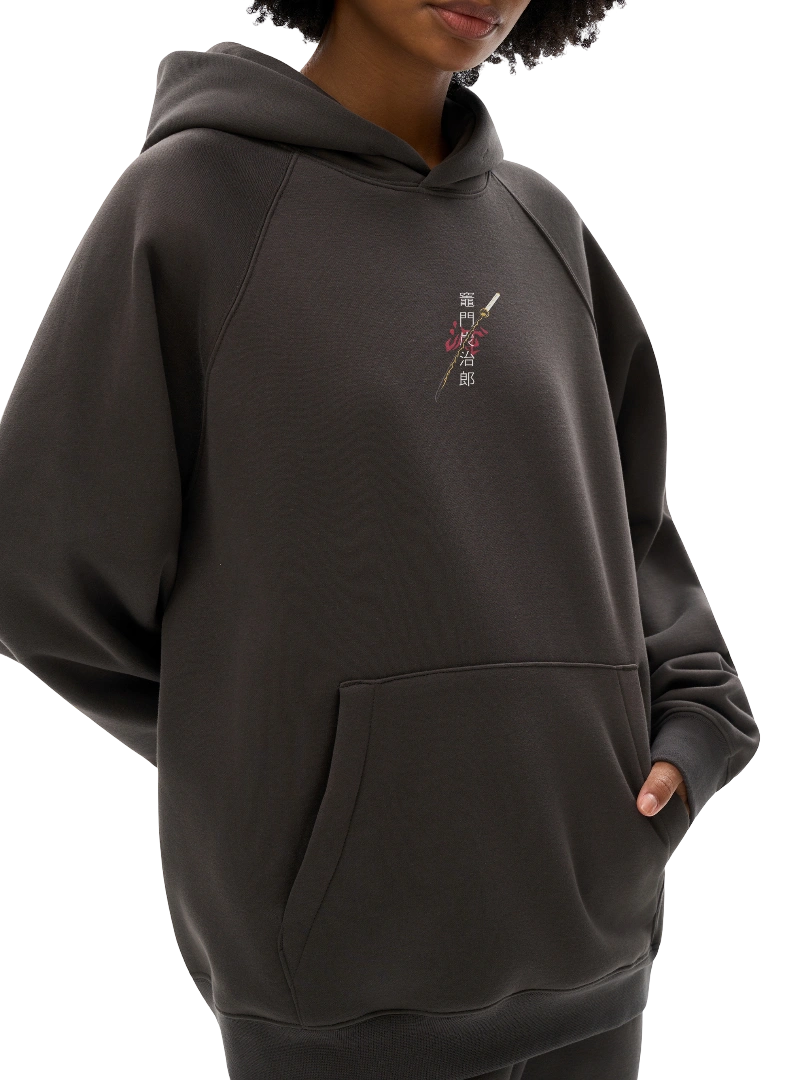 Tanjiro Trio Anime Hoodie - Demon Slayer Inspired Streetwear by Obashiro